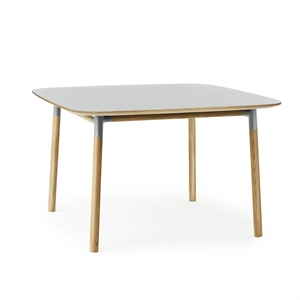 Tavolo da Pranzo Normann Copenhagen Form 120 x 120 cm Grigio/Rovere