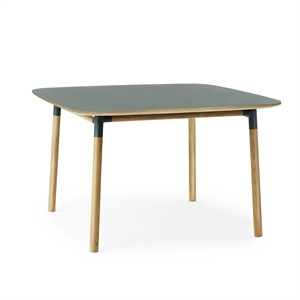 Tavolo da Pranzo Form Normann Copenhagen 120 x 120 cm Verde/Rovere