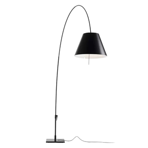 Luceplan Lady COSTANZA Lampada da Terra Con Dimmer Nero