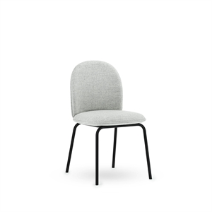 Normann Copenhagen Ace Sedia da Pranzo Imbottita Syngery LDS08/Acciaio Nero