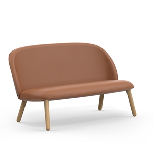 Normann Copenhagen Ace Divano Quercia/Pelle Brandy