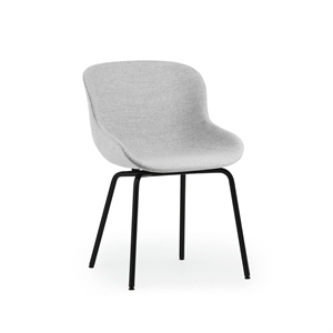 Normann Copenhagen Hyg Sedia da Pranzo Imbottita Acciaio Nero /Synergy LDS16