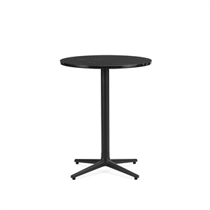 Normann Copenhagen Allez Tavolino da Caffè 4L Ø60 Marmo Nero