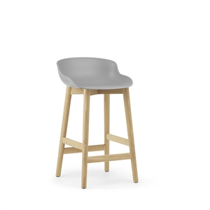 Normann Copenhagen Hyg Sgabello da Bar H65 Rovere/ Grigio