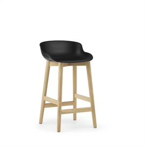 Normann Copenhagen Hyg Sgabello da Bar H65 Rovere/ Nero