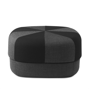 Normann Copenhagen Circus Pouf Duo Grande Nero