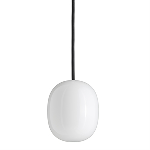 Piet Hein Superegg 150P Lampadario Opale con Cavo Nero