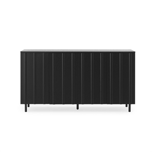 Credenza Normann Copenhagen Rib Morbida Nero