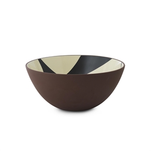 Normann Copenhagen Line Ciotola Ø30 Nero/ Crema