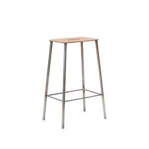 Frama Adam H65 Acciaio grezzo/Pelle