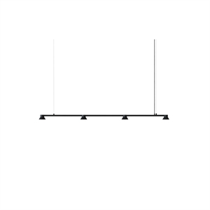 Normann Copenhagen Lampadario Lampadario Lineare Grande Nero