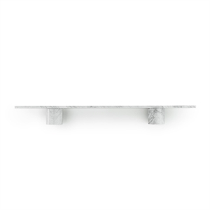 Scaffale in Pietra Normann Copenhagen 120 cm Marmo Bianco