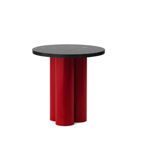 Normann Copenhagen Il Tuo Tavolino Rosso/ Nero Marquina