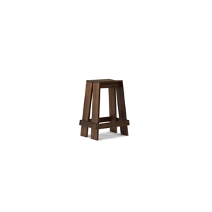 Sgabello da Bar Normann Copenhagen Light H65 Frassino Laccato Marrone