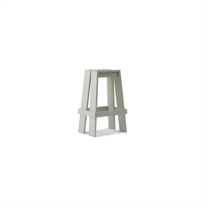 Sgabello da Bar Leggero Normann Copenhagen H75 Grigio Chiaro