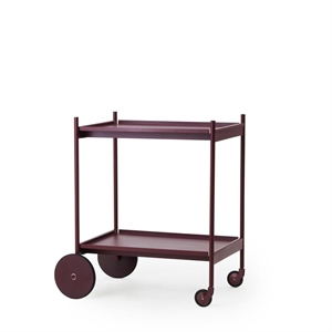 Normann Copenhagen Roll Trolley Borgogna