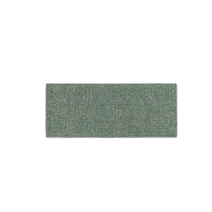 Normann Copenhagen Flick Rug 80x200 Bianco Sporco/ Verde Scuro