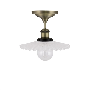 Globen Lighting Cobbler 25 Plafoniera Bianco