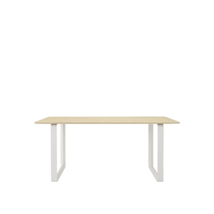 Muuto 70/70 Tavolo da Pranzo 170x85 Impiallacciato Rovere/ Bianco