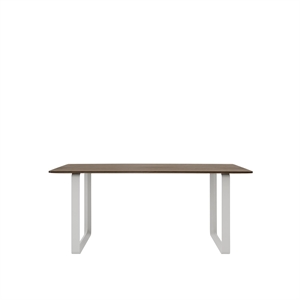 Muuto 70/70 Tavolo da Pranzo 170x85 Rovere Affumicato/ Grigio