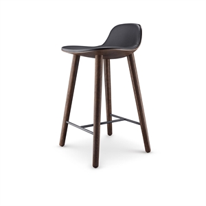 Si Prega di Attendere di Essere Seduti Sgabello da Bar Yuuga H65 Rovere/ Nero