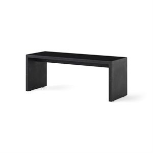 Tavolino Audo Plinth Bridge Marmo Nero Marquina