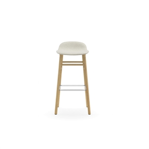 Normann Copenhagen Form Sgabello da Bar 75 cm Rovere/Main Line Lino MLF20