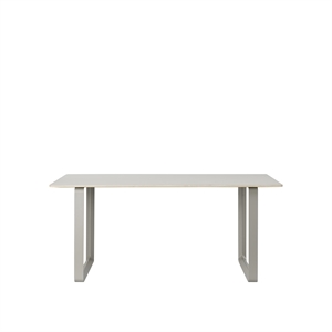 Muuto 70/70 Tavolo da Pranzo 170x85 Linoleum Grigio/Grigio