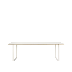 Muuto 70/70 Tavolo da Pranzo 170x85 Laminato Bianco/Bianco