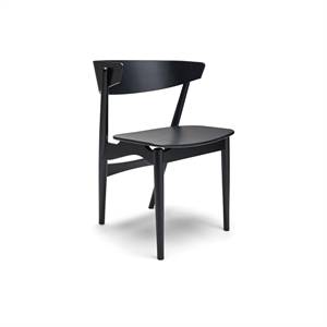 Sedia da Pranzo Sibast Furniture N. 7 in Nero