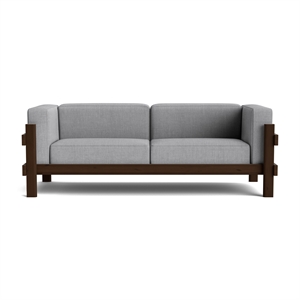 Divano A 3 Posti Normann Copenhagen Kube Marrone scuro/Remix 143