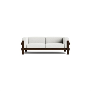 Normann Copenhagen Kube Divano A 3 Posti Marrone scuro/Hallingdal 110