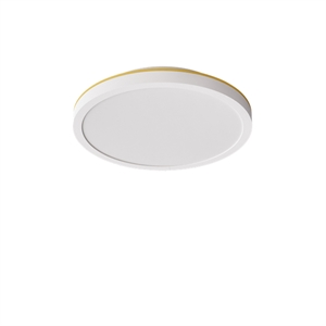 Edgeform Plafon 20 Lampada da Soffitto Bianco/Ottone