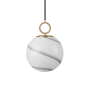 Lampadario Halo Design Stockholm Ø25 Marmo Grigio