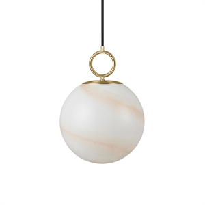 Lampadario Halo Design Stockholm Ø25 Marmo Marrone