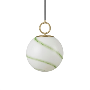 Halo Design Stockholm Lampadario Ø25 Marmo Verde