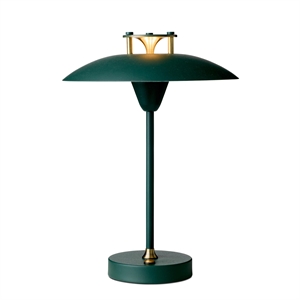 Lampada da tavolo portatile Halo Design Mini Stepp 1-2-3 Verde scuro