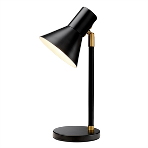 Lampada da tavolo in stile Halo Design, nero antico