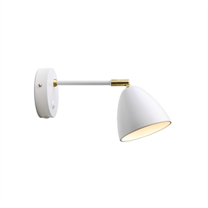 Applique Halo Design Room in Ottone Bianco