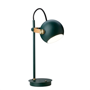 Lampada da tavolo portatile Halo Design DC verde intenso