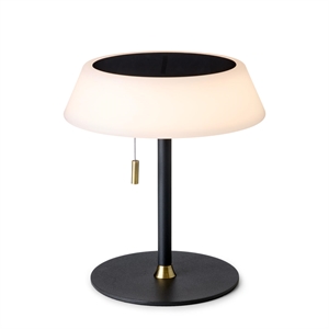 Lampada solare portatile Halo Design Nero