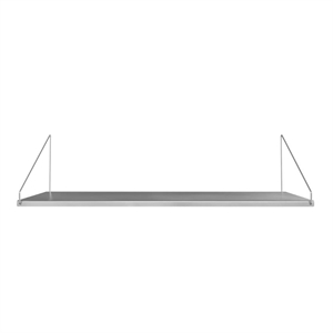 Mensola Frama Mensola Per Libreria + Singolo 27x80 Acciaio Inox