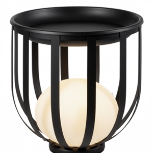 Estiluz Bols Lampada da Terra Terra Bassa Antracite