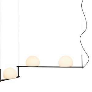 Estiluz Circ Lampadario Nero