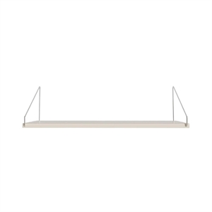 Mensola Libreria Frama Shelf 20x60 Bianco Caldo