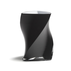 Vaso Piet Hein Twister 24 cm Nero