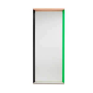 Specchio Vitra Color Frame Grande Verde/ Rosa