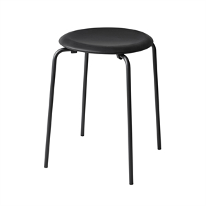 Sgabello Dot Fritz Hansen Nero