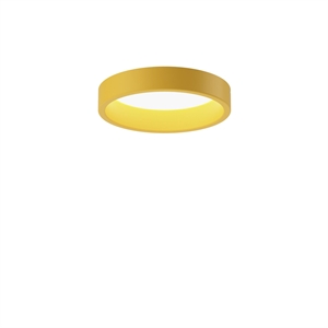 Plafoniera Louis Poulsen LP Circle semi-incasso Ø26 3000K e Interruttore Dali/ - Dim Giallo