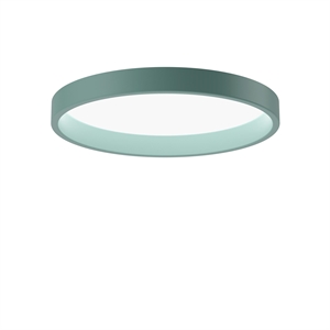 Plafoniera Louis Poulsen LP Circle semi-incasso Ø45 3000K e Dali/ Interruttore- Dim Pale Petroleum